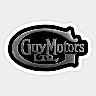 Vintage Guy Motors truck badge Sticker